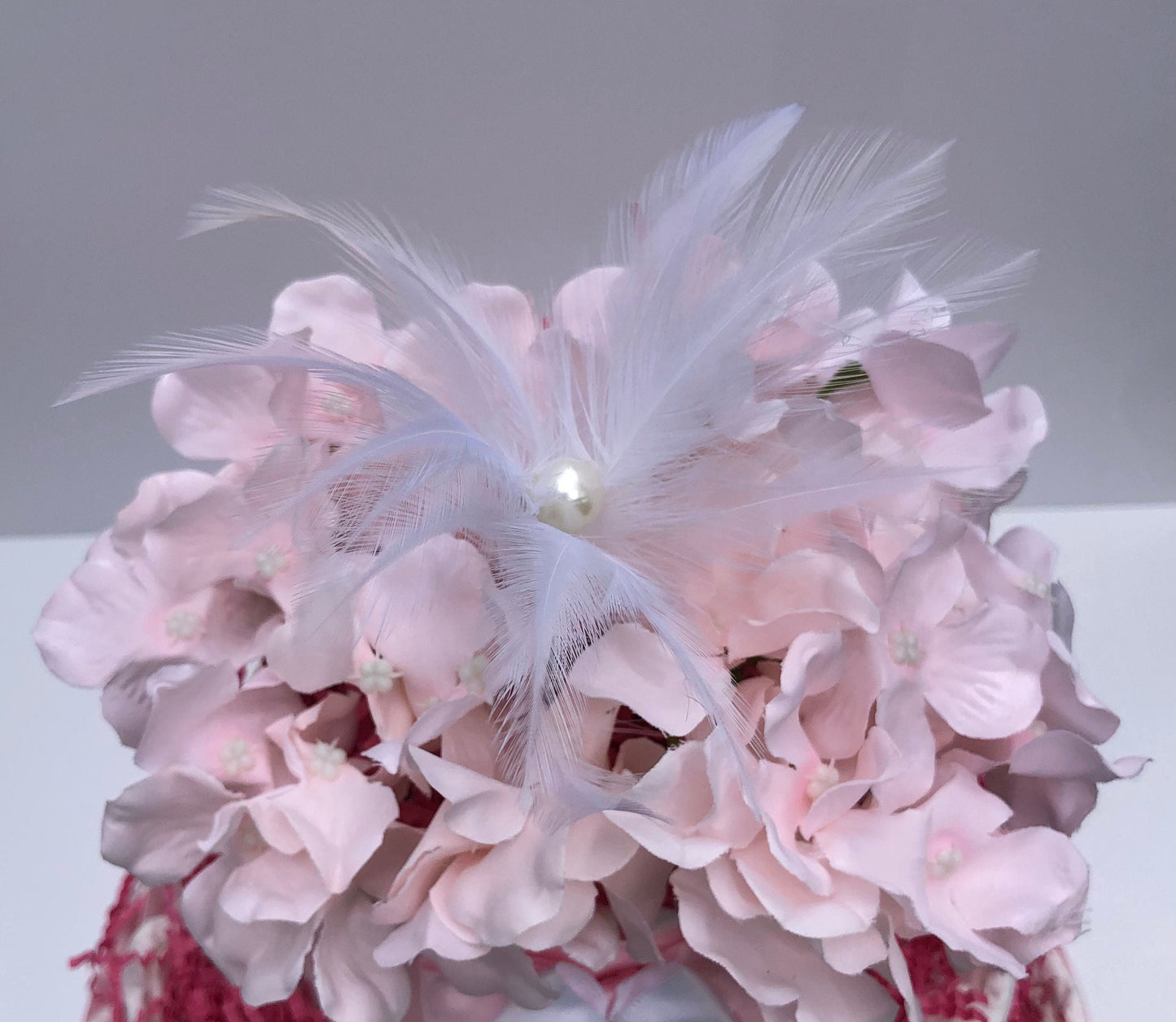 Diaper Cake 3 Tier, Pastel Pink Style,Baby Girl, Baby Shower Centerpiece Decor Gift,Neutral, Practical Handmade Gift